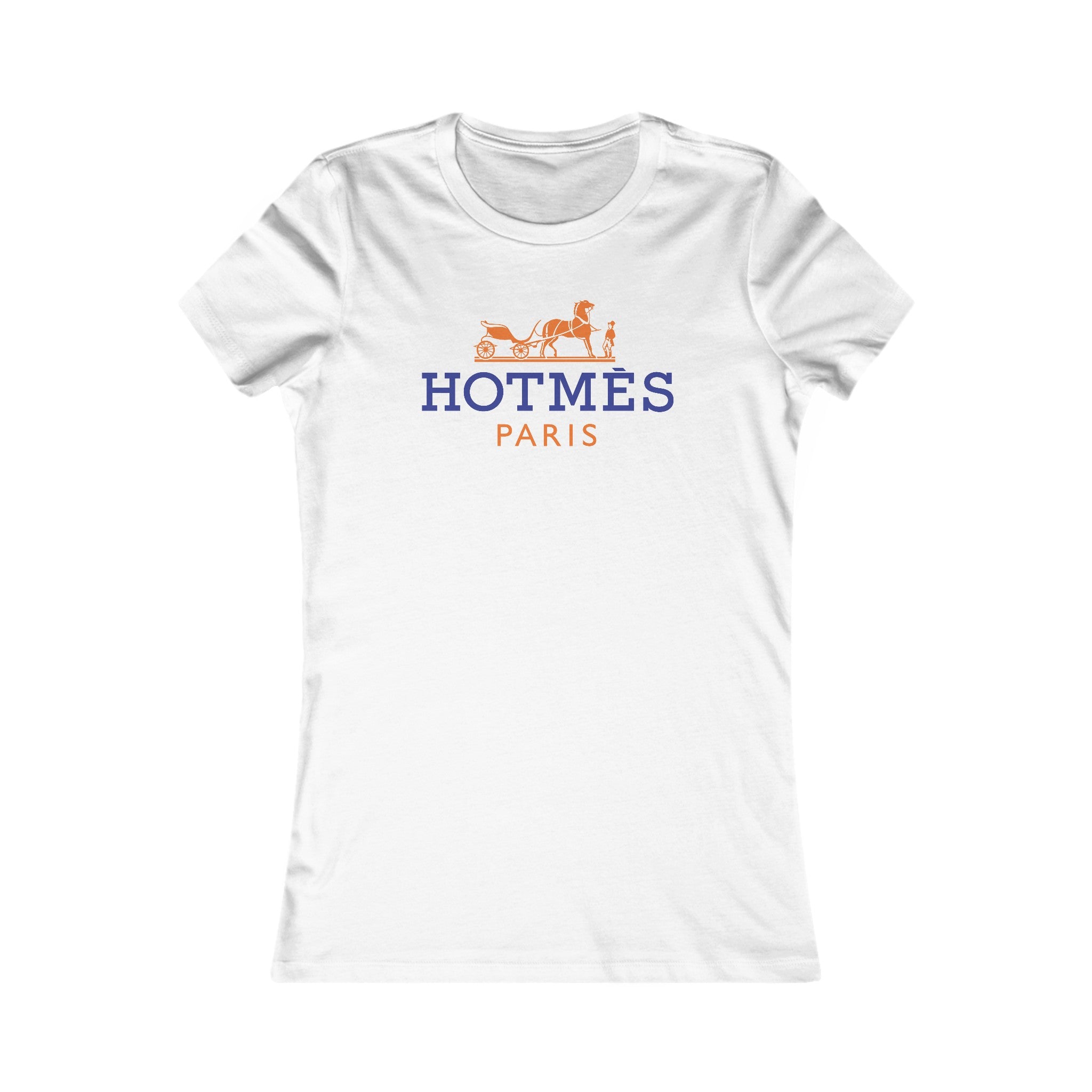Hotmes Paris Designer Tee – Fitted Women's Tee