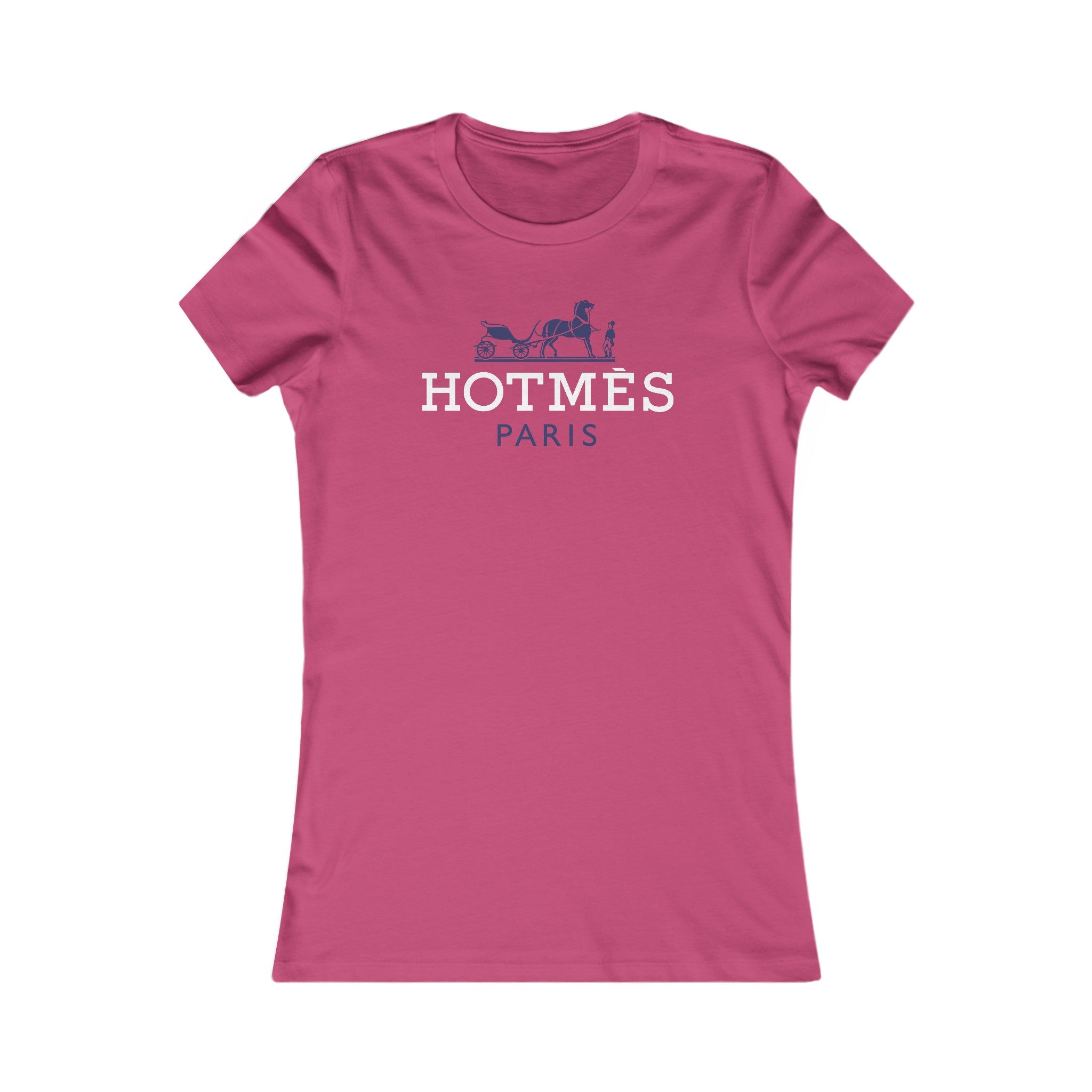 Hotmes Paris Designer Tee – Fitted Women's Tee