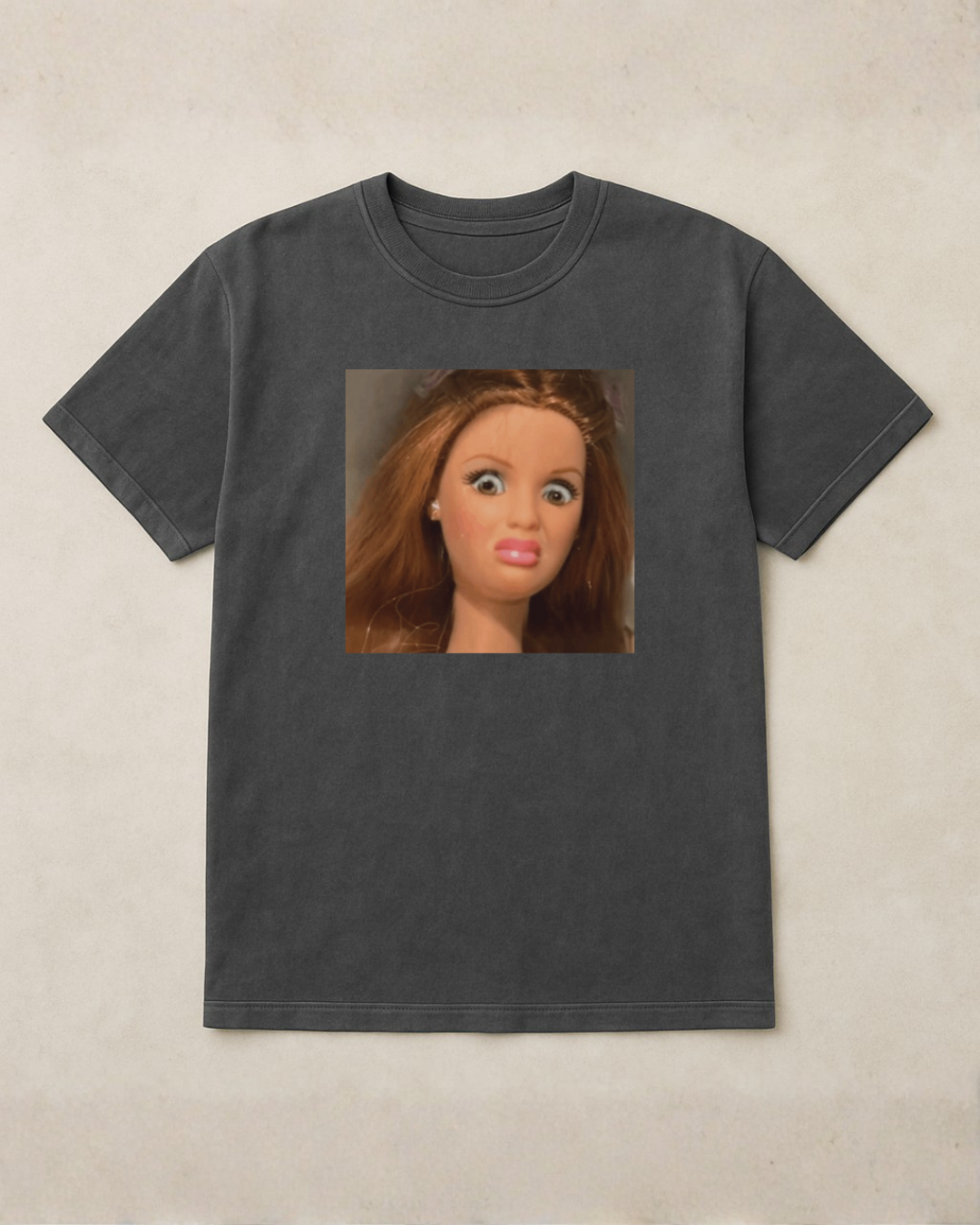 WTF Brunette Barbie Tee