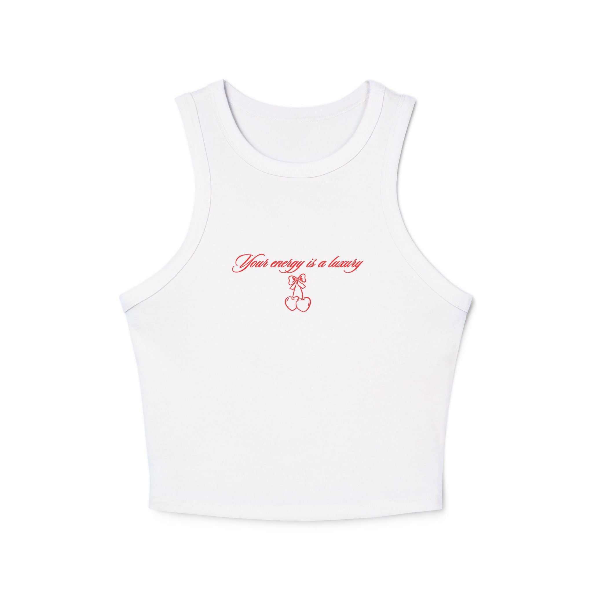 Your energy is a luxury racer tank