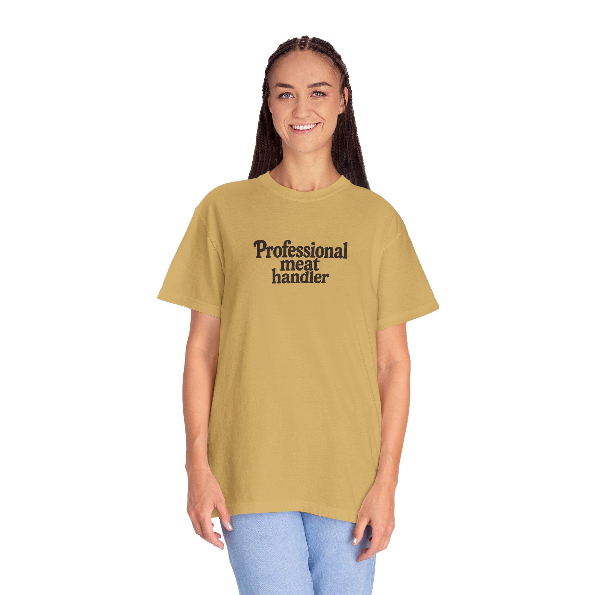 Professional Meat Handler T-Shirt — Funny Octoberfest BBQ Tee