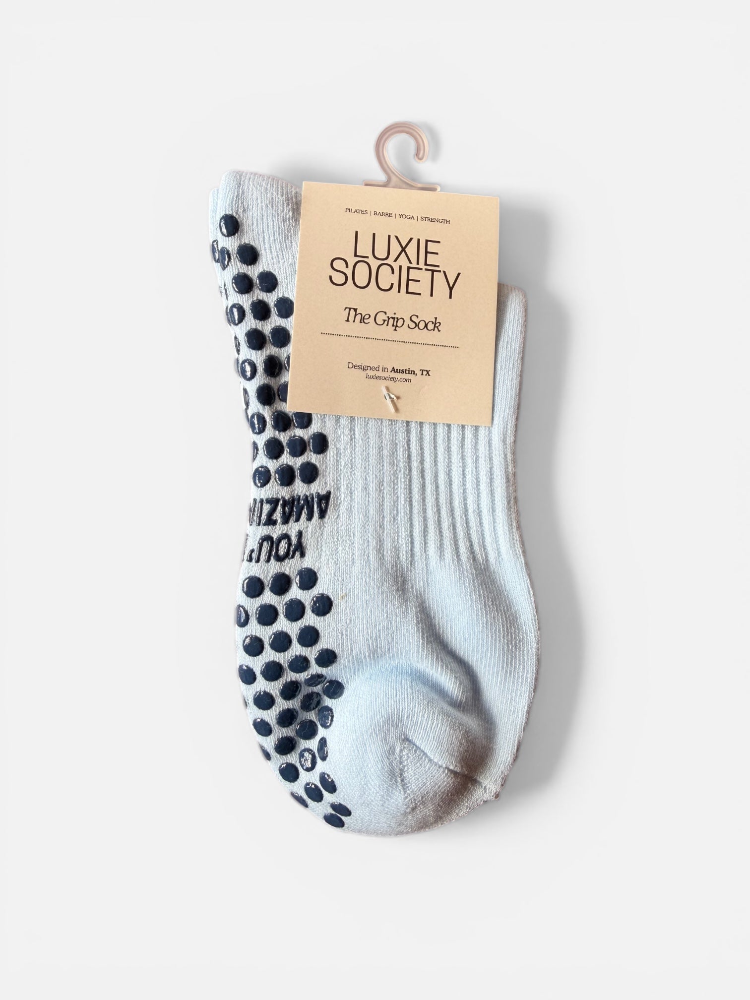 You’re Doing Amazing Sweetie Grip Sock💙