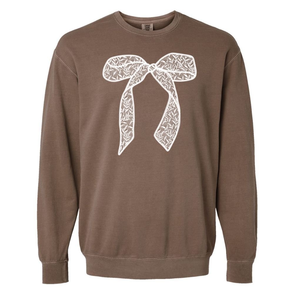Bow 'Lace It Up' Lightweight Sweatshirt