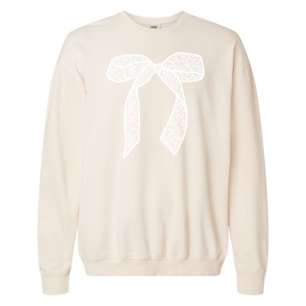 Bow 'Lace It Up' Lightweight Sweatshirt