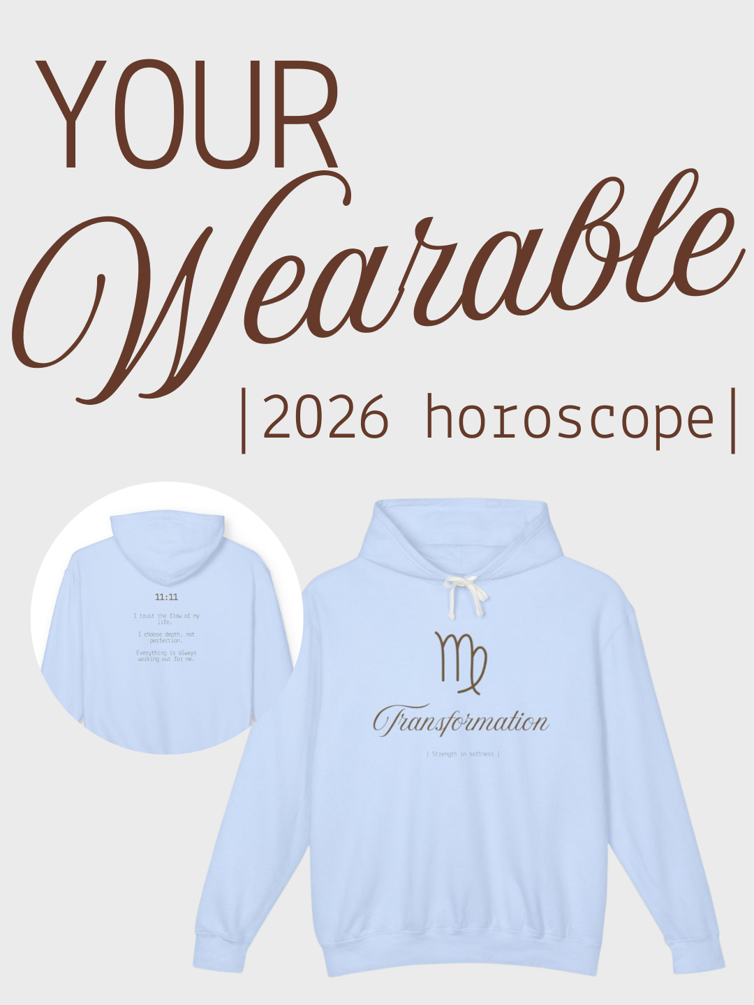 Introducing Our 2026 Horoscope | Zodiac Sweatshirt Collection