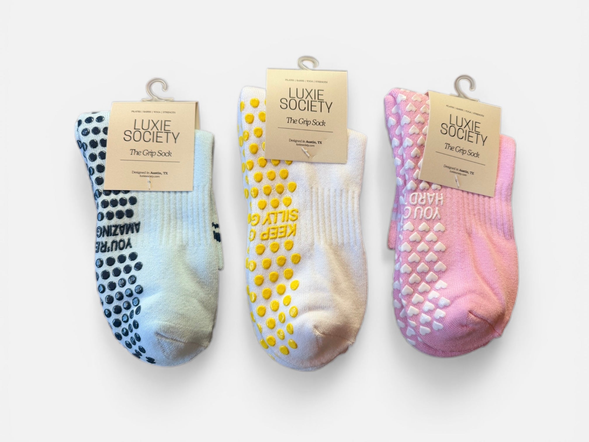 Luxie Society Pilates Sock Spring Trio🌼