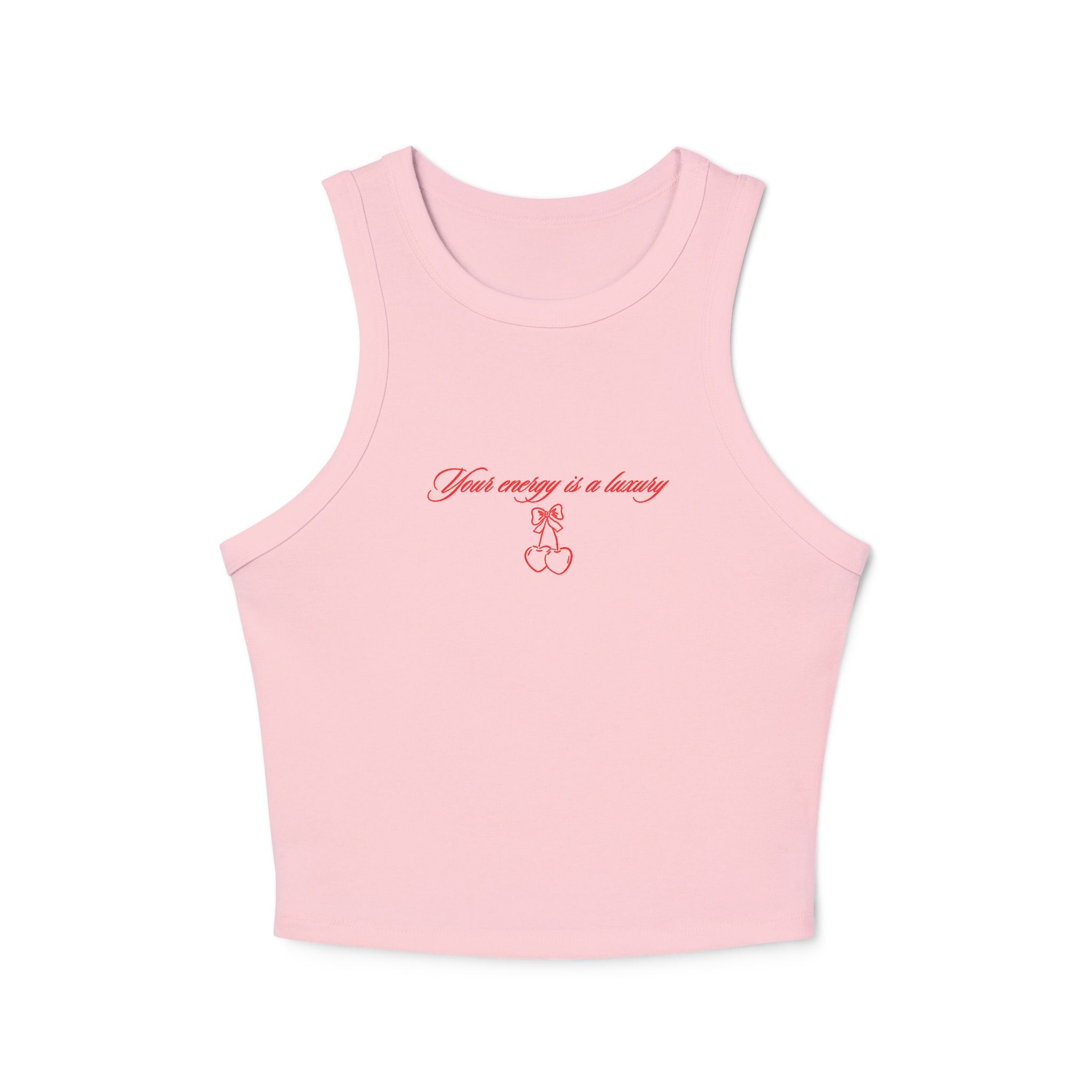 Your energy is a luxury racer tank