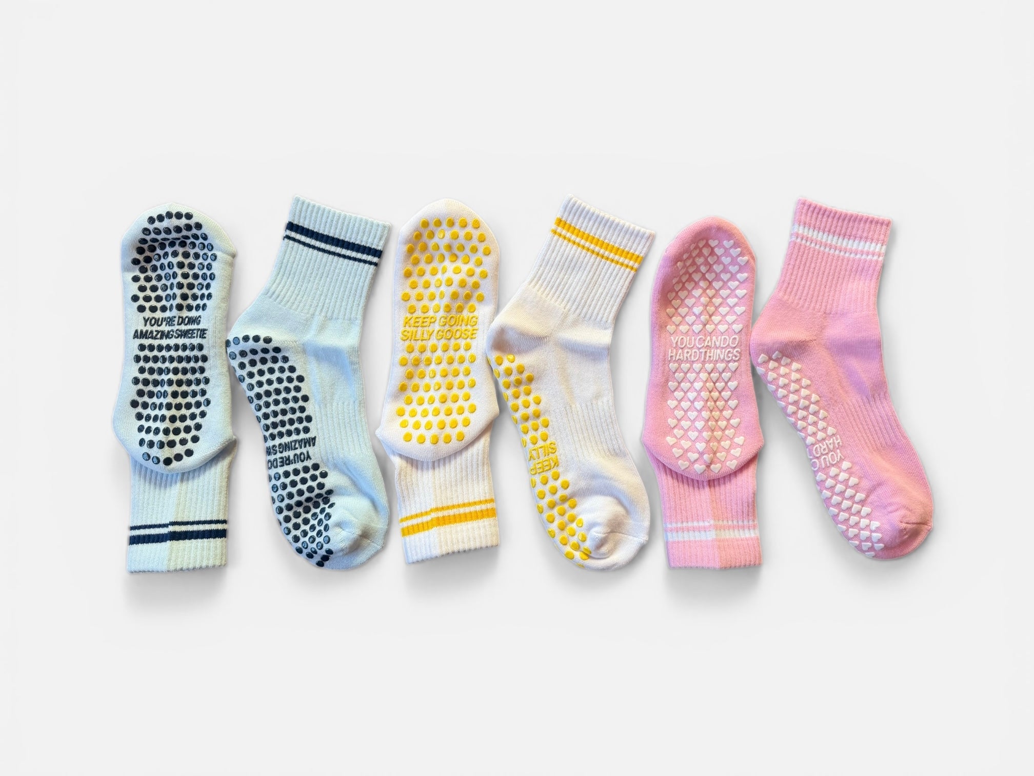 Luxie Society Pilates Sock Spring Trio🌼