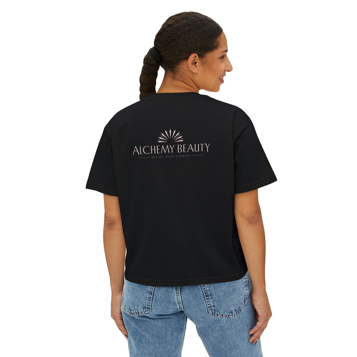 BOO-TOX GHOST CROPPED TEE | Custom MedSpa or Aesthetic Practice Halloween Tee