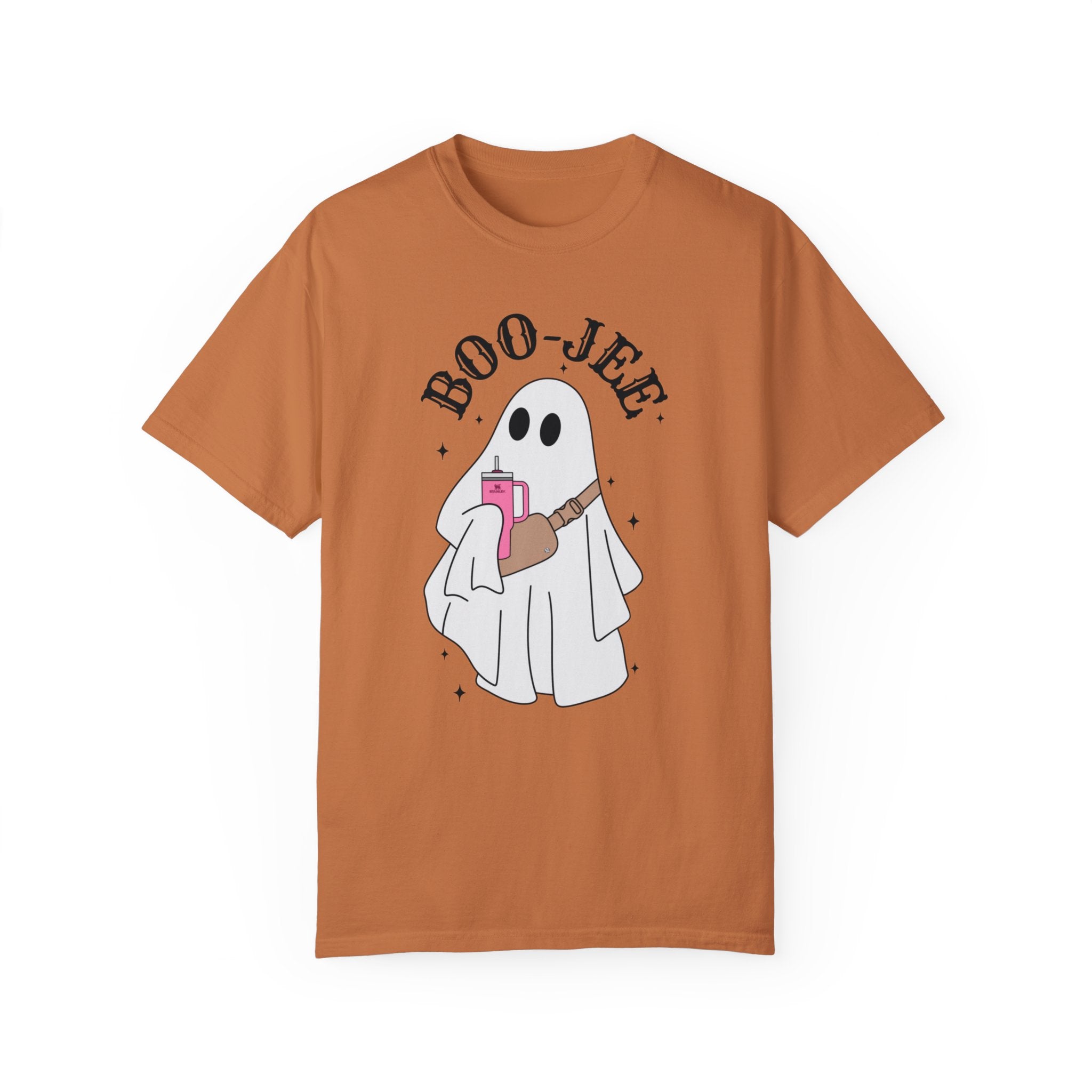 BooJee Garment-Dyed T-shirt | Boo-Jee Funny Halloween Fall Shirt | Comfort Colors Tee