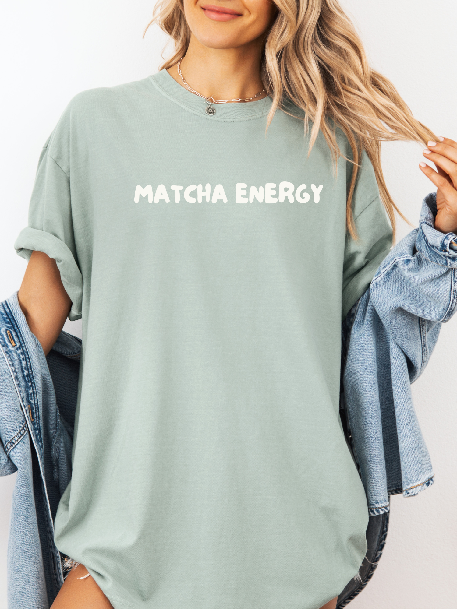 Matcha Unisex Garment-Dyed T-Shirt