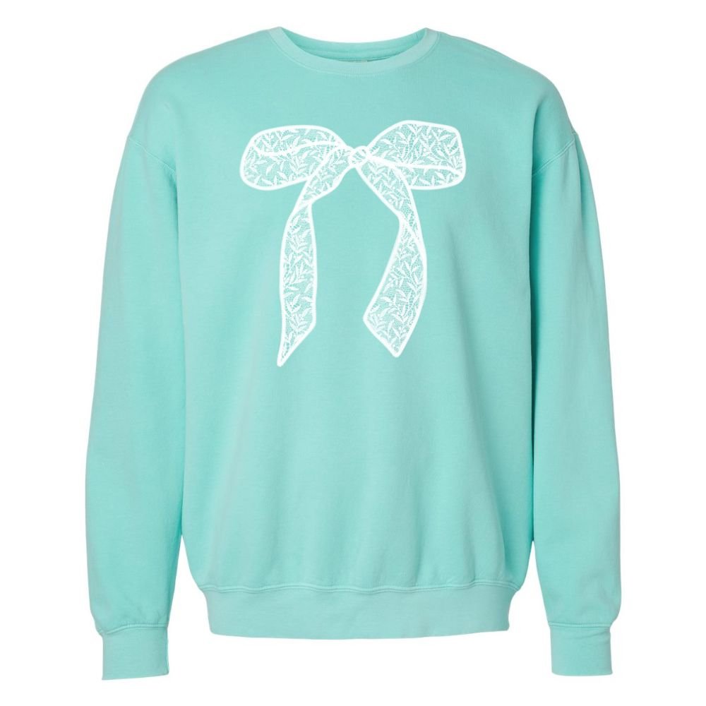 Bow 'Lace It Up' Lightweight Sweatshirt