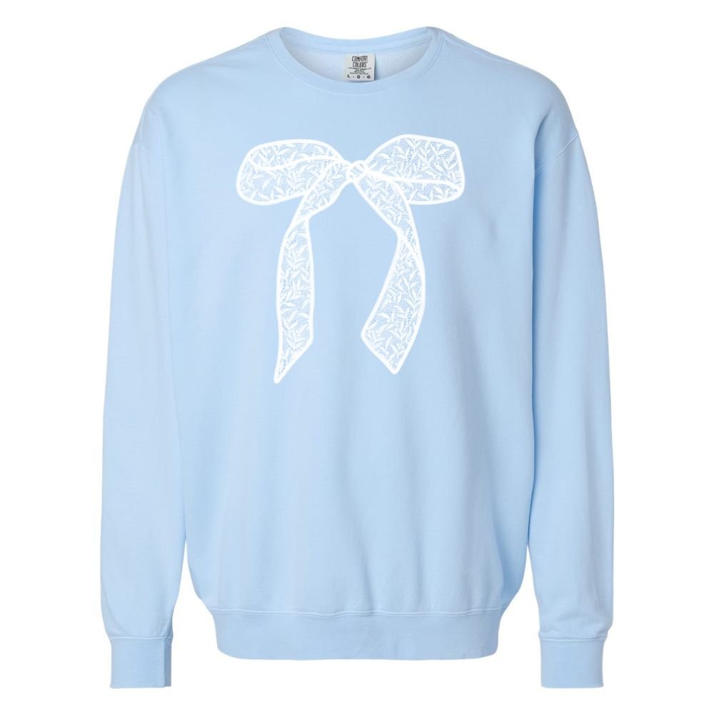 Bow 'Lace It Up' Lightweight Sweatshirt