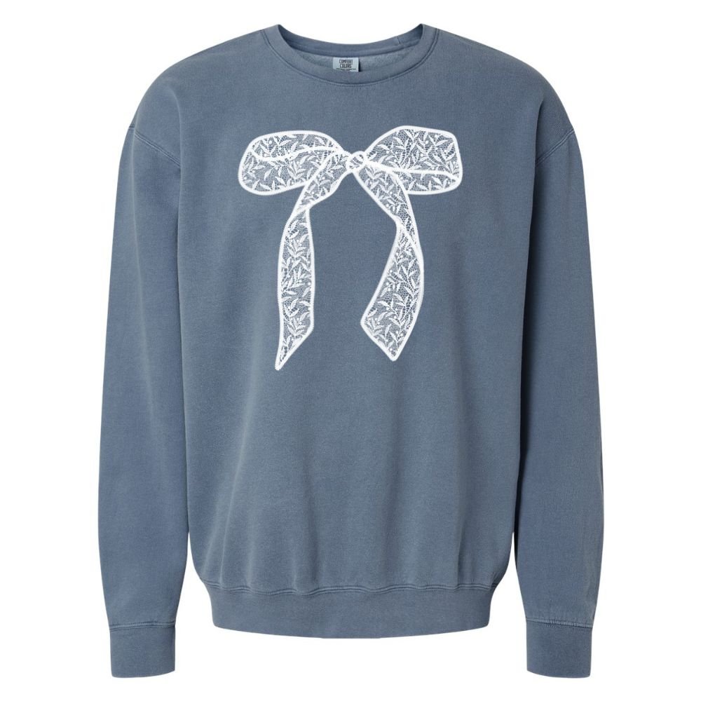 Bow 'Lace It Up' Lightweight Sweatshirt